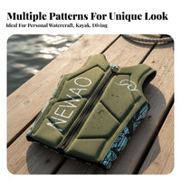 Flotation Vest Lightweight Individual Flotation Device Kayak Flotation Vest Ergonomic Fit Aquatic Activities Vest Long-Lasting