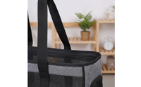 Mesh Pet Travel Bag Lightweight Shoulder Pet Carrier Easy to Ventilated Mesh Dog Transport Tote for Cat Owners, Outdoor