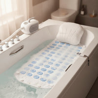 Soft Bubble Massage Mat with Inflatable Pillow Portable Bubble Massage Mat Therapeutic Luxury for Adults