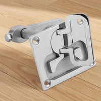 T-Handle Lock Stainless Steel T-Locking Handle Square Lock for Boat Owners, Ship Builders