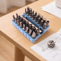 Screwdriver Bit Assortment with Holder 1/4 Inch Hex Shank Bit Set with Adapter Tool for Home Hobbyists