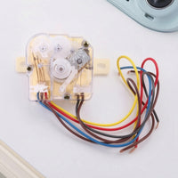 Double-Cylinder 6-Wire Washing Machine Timer Easy to Install Washing Machine Timer Switch Long-Lasting Reliable for Repair Technicians, Appliance Maintenance