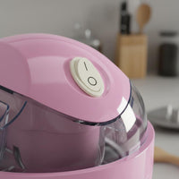 Easy to Use Home Ice Cream Machine Transparent Lid Ice Cream Appliance