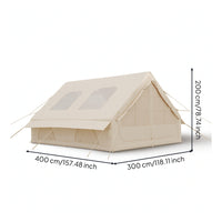 Inflatable Tent Self-Supporting Inflatable Shelter Windproof Outdoor Shelter for Campers