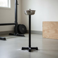 Chalk Bowl Stand Mess Reducing Gym Chalk Stand Smooth Edges Fitness Equipment for Weightlifters, Powerlifters