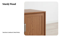 Nordic and design customizable lowlow-height cabinet with Sliding Doors Multi-Functional Sideboard Stackable Storage unit for Apartment Dwellers, property owners, Interior Design fans, Living Room, Bedroom