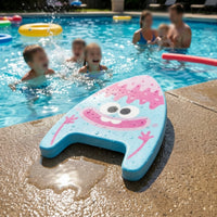 Beginner-Friendly Swimming Kickboard with Grip Handles Textured Swimming Kickboard Water-Resistant Swim Training Board with Grip Handles Non-Absorbent for Beginners, Kids