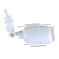 Electronic Buoyant Valve Automatic Buoyant Switch with Threaded Connector Water Level Controller Adjustable Compact for DIYers