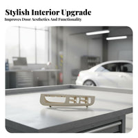 OEM Fit Right Hand Drive Door Pull Handle Long-Lasting ABS Construction Window Switch Panel Bezel Wear-Resistant Window Switch Panel Bezel Set Easy Installation