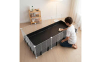 Guinea Pig Cage Liner Leak-Resistant Guinea Pig Cage Base Easy to Clean Hare Hutch Floor Mat for Small Animals