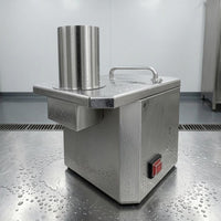 Stainless Steel Electric Vegetable Dicing Machine Compact Countertop Dicing Machine Metal Housing Automatic Fruit Dicer