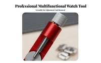 Watch Band Adjustment Tool Adjustable Height Base Watch Band Sizing Tool Strap Pin Remover Set Sturdy for DIY Hobbyists
