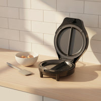 Compact Clamshell Omelette Maker Indicator Lights Electric Omelette Maker Hinged Lid Frittata Pan 1000 W