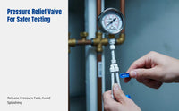 Household Water Pressure Gauge, Shockproof, MPa Scale, Fits Pipeline, Floor Heating, Toilet, Water Purifier