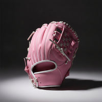 Baseball Glove Litchi-Grain Baseball Glove Softball Glove Open-Back Thickened for Beginners, Backyard Catch