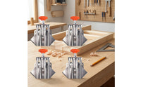 4 Pieces Right Angle Clamp Non-Slip 90 Degree Clamp Lightweight Tool for Carpentry