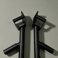Compatible Parallel Bar Attachment Sturdy Parallel Bar Handles Non-Slip Power Rack Accessory Universal for Strength Training