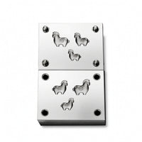 Two-Part Metal Forming Die Hydraulic Horse Mold Robust Steel Die Mold Reusable for Jewelers