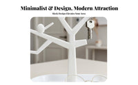 Decorative and Functional Valet Stand Sculpture adaptable Entryway Organizer Modern Nordic and aesthetic Desktop Tray Giftprepared Packaging for Apartment Dwellers, Professionals, Dressing Table, Living Room, chest of drawers Top, Nightstand