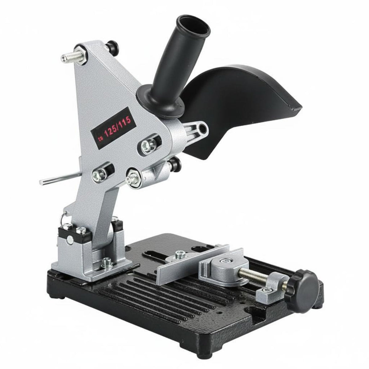 Multi Function Angle Grinder Stand Sturdy Construction Grinder Cutting Stand Heavy Duty Hardware Attachment Wide Compatibility for Workshop, Garage