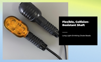 Waterproof LED turn signal for e-vehicles