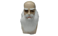 Santa Beard Set Elastic Straps White Santa Costume Beard Soft-Textured