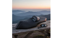 One-Piece Seat with Backrest Direct-Fit for Motorcyclists