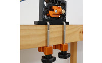 Wood Dowel Rounding Tool Manual-Feed Dowel Maker with Clamps Heavy-Duty Round Rod Maker Jig for Hobbyists, Carpentry Shops, Home DIY Projects