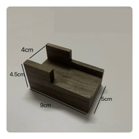 Taco Holder Natural Taco Stand Sushi Display Stand Eco-Friendly Wood Food Holder Sturdy for Hosts, Dinner Parties, Kitchen
