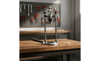 Precision Drill Stand with Guide Columns Straight Drill Press Stand Metal Vertical Drilling Guide Versatile for Workshop