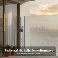 Side Awning Wall Bracket Long-Lasting Awning Wall Bracket Weather Resistant Easy Installation for Balcony, Garden