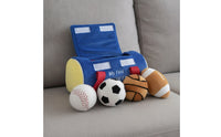 Soft Sports Bag Embroidered Toy Sports Bag Huggable Toys Sensory for Pretend Play