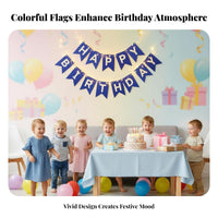 Battery Operated light-emitting diode Birthday Banner long-lasting illuminated Birthday Bunting Crown Design Party Supply Energy Saving for Children, Parents, Family Members, Photo Backdrop, Home Decor