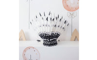 Feather Headdress Dramatic Feather Headpiece Decorative Headwear with Feathers for Dancers, Dance Performances