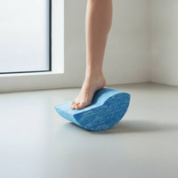 Equilibrium Board Lightweight Foam Rocker Latex Wobble Balance Board for Yogis, Physical Therapy