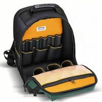 Padded Straps School Backpack Mesh Pockets Zippered Backpack Structured Bookbag Reinforced Trim