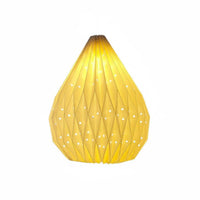 Paper Pendant Lamp Shade Foldable Pleated Paper Shade Decorative Indoor Decor for Cafe, Bar