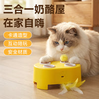 Electric Whack-a-Mole Cat Toy