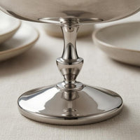 Stainless Steel Dessert Cup Central Stem Metal Sundae Bowl Reusable Household Tableware for Salad Serving