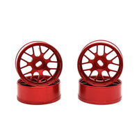 2 Pieces Multi-Spoke Wheel Hubs Metal Wheel Hubs Lightweight RC Car Wheels for Custom Builds
