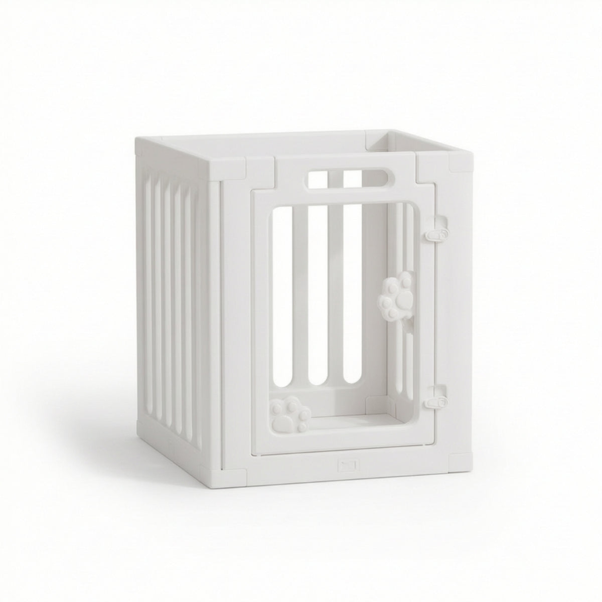 Dog Playpen with Door Indoor Dog Enclosure with Door Interlocking Pet Enclosure for Young Dogs, Apartments