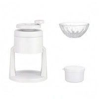 Manual Shaved Ice Machine Detachable Manual Ice Crusher Stainless Steel Blade