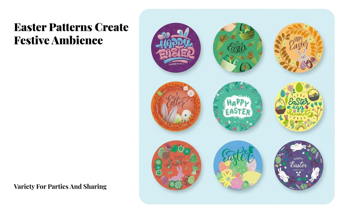 Easter Decal Festive Design Multiple Designs for Creative Person Scrapbooking, Card Making, Party