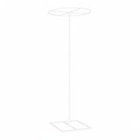 Wrought Iron Hoop Stand Paint Finish Telescopic Stand Minimalist Design Aisle Marker for Party, Stage
