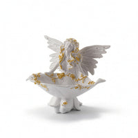 Fairy Figurine Intricate Angel Figurine Artisanal for Garden, Fantasy Lovers