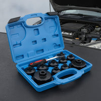 10 Pieces Removal Tool Kit Aluminum Alloy Wrench Kit Socket-Style Cup Wrench Set for Home Mechanics