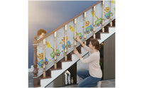 2 M Anti-Theft Balcony Protective Barrier Mesh Long-Lasting Stair Protective Barrier Mesh Tear-Resistant for Stairs