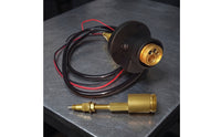 Welding Torch Flange Base Portable Welding Panel Socket with Flange Base Cylindrical Hardware for Welders