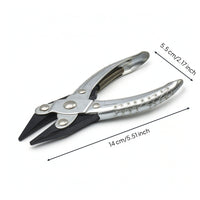 Precision Pliers with Non-Slip Handle Mini Tools for Wire Wrapping