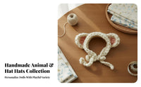 1:12 Miniature Doll Hat DIY Craft Accessory for Crafters